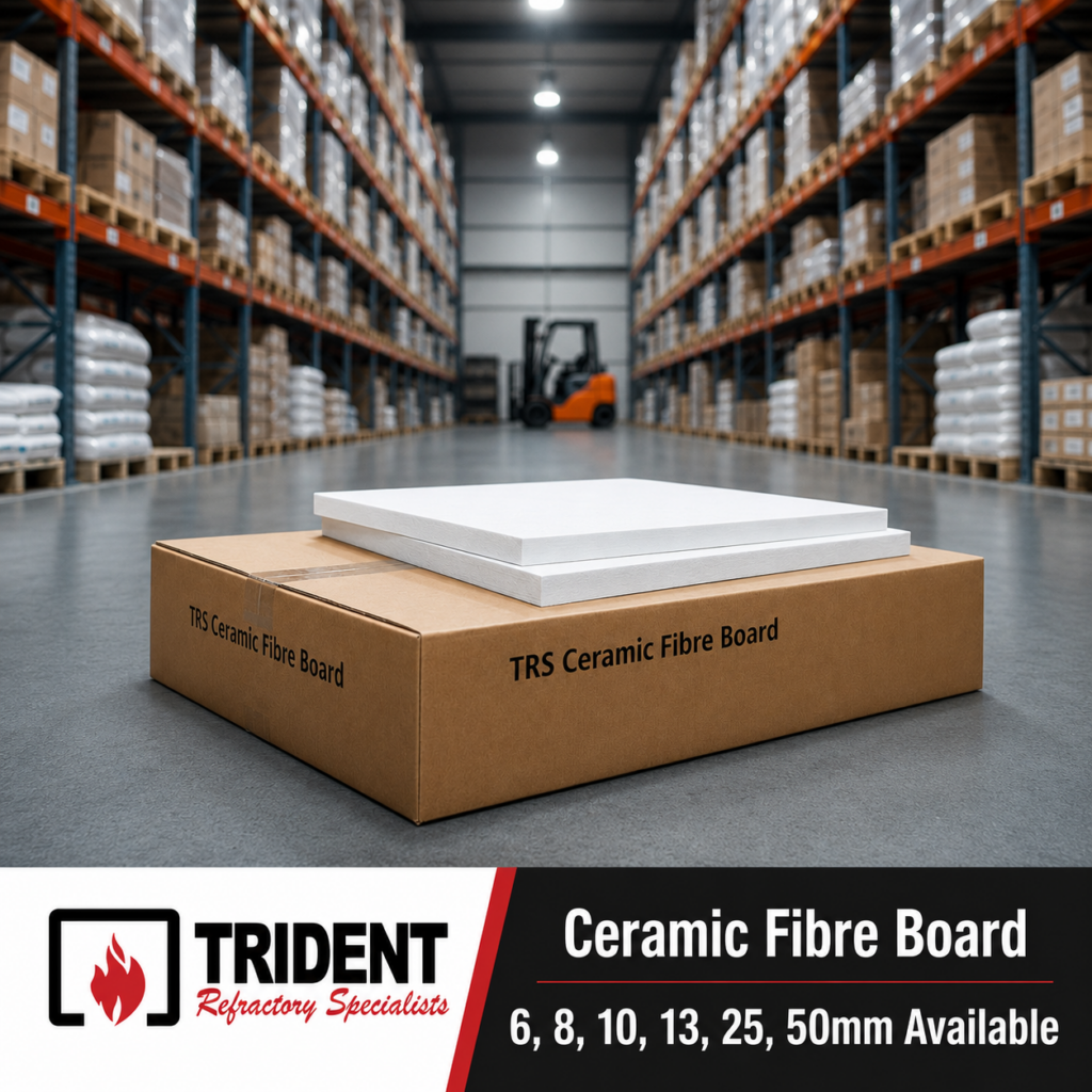 ceramic fibre insulation board, high-temperature grade